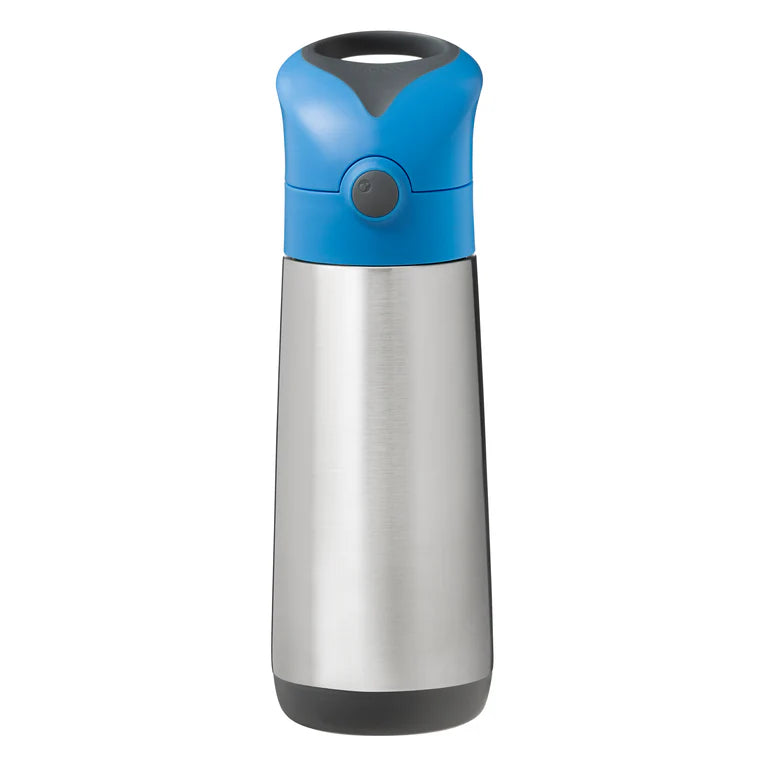 b.box Termo bočica sa slamkom, 500ml – blue slate