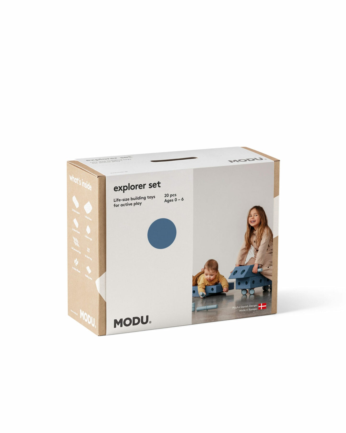 MODU Explorer set, Deep Blue/Sky Blue