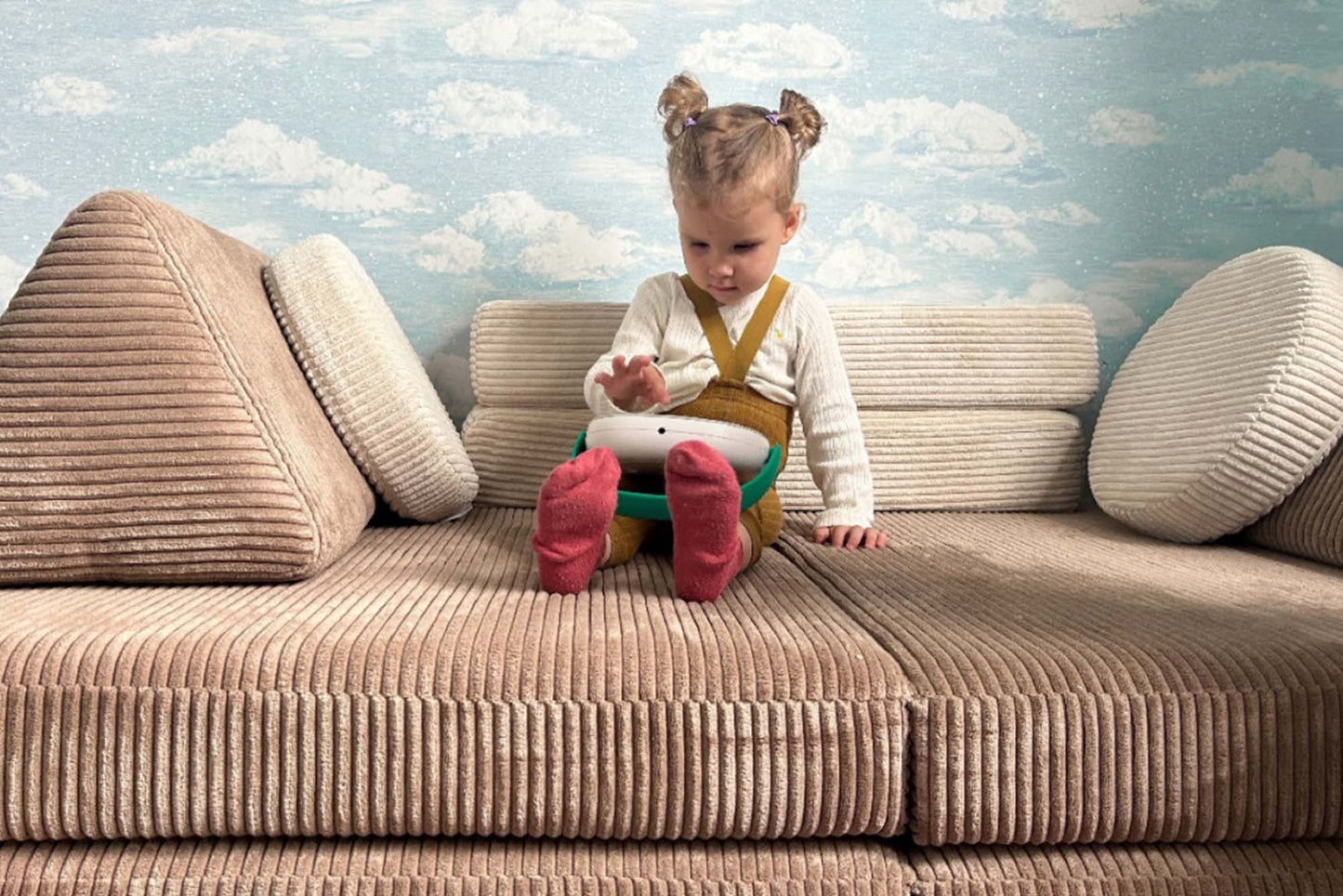 Shappy Play Sofa Pure Corduroy Cookie