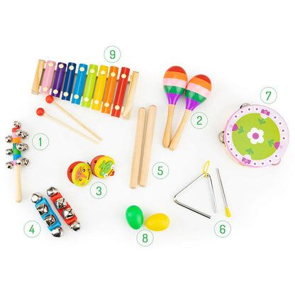 Ecotoys Set glazbenih instrumenata od 14 dijelova