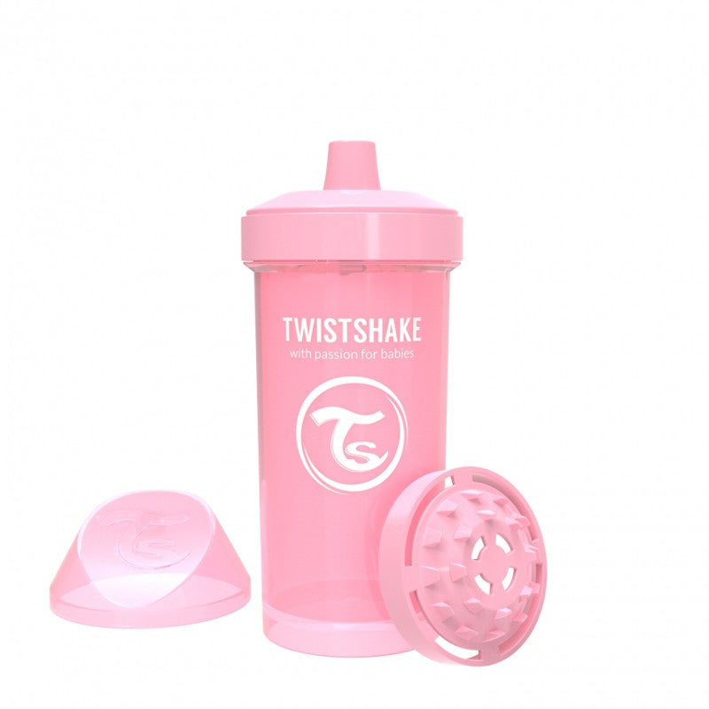 Twistshake Kid Cup 360ml 12+m Pastel Pink