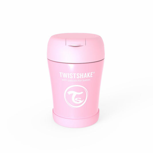 Twistshake termo posudica za hranu 350ml Pastel Pink