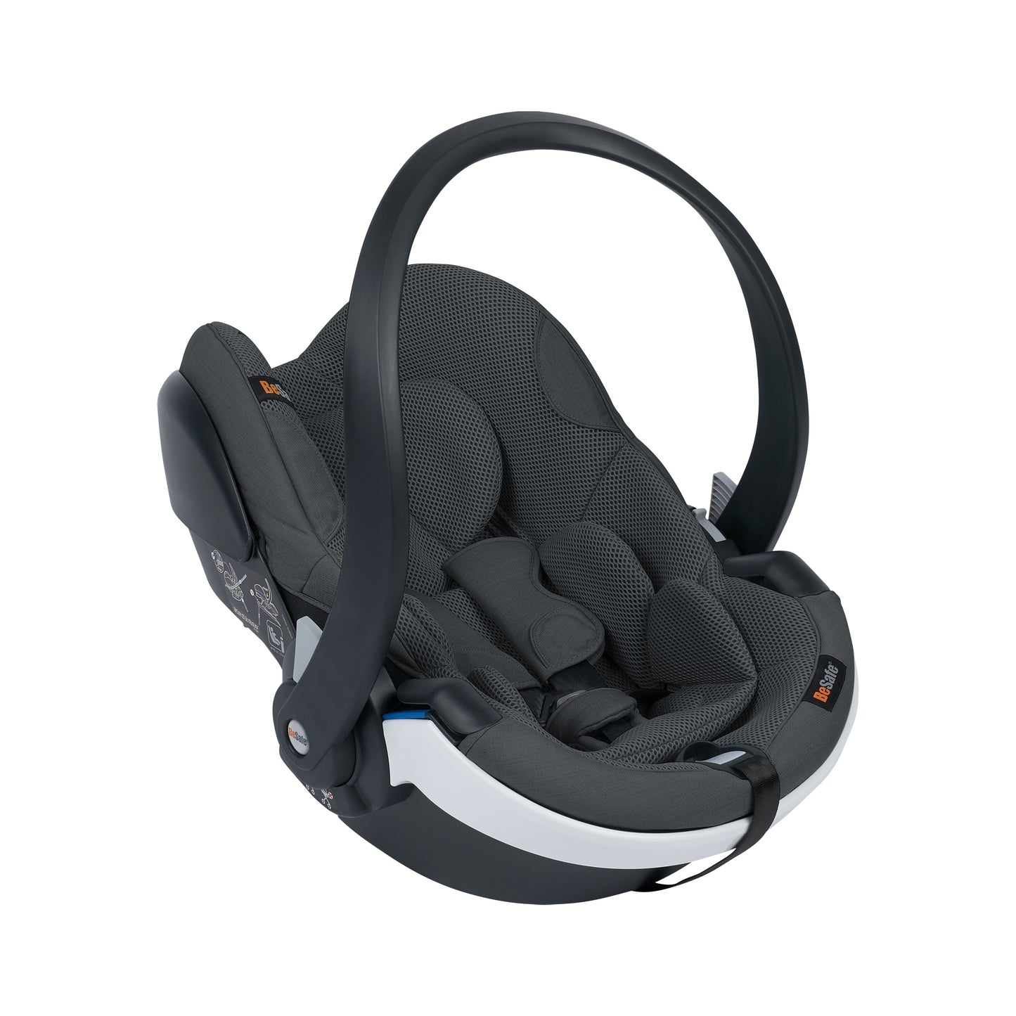 BeSafe iZi Go Modular X1 i-Size (40-75 cm), Anthracite mesh, tamno siva