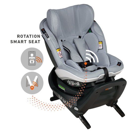 BeSafe iZi Turn M i-Size, Peak Mesh, siva