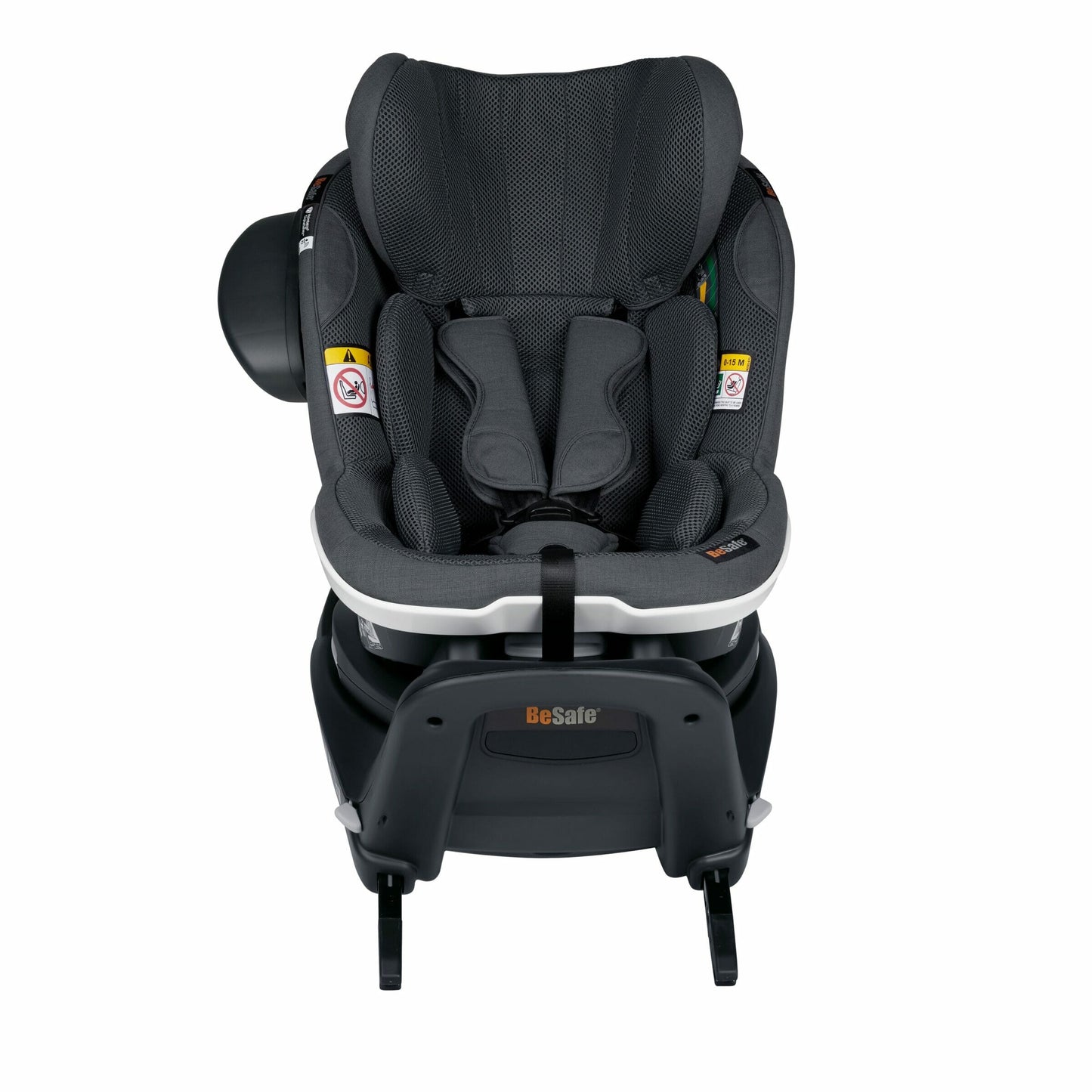 BeSafe iZi Turn M i-Size, Anthracite Mesh, tamno siva