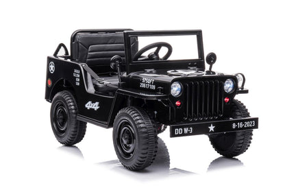 Jeep JH-103 crni 4x4 - auto na akumulator