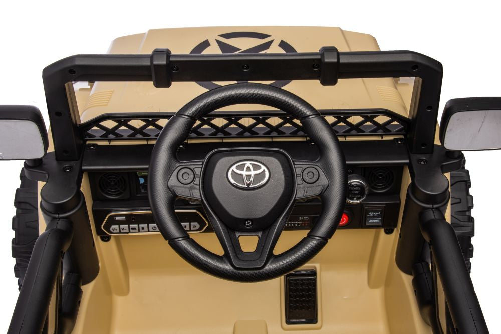 Toyota FJ bež - auto na akumulator