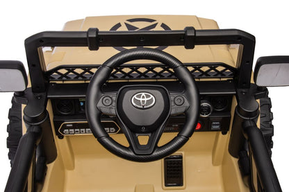 Toyota FJ bež - auto na akumulator