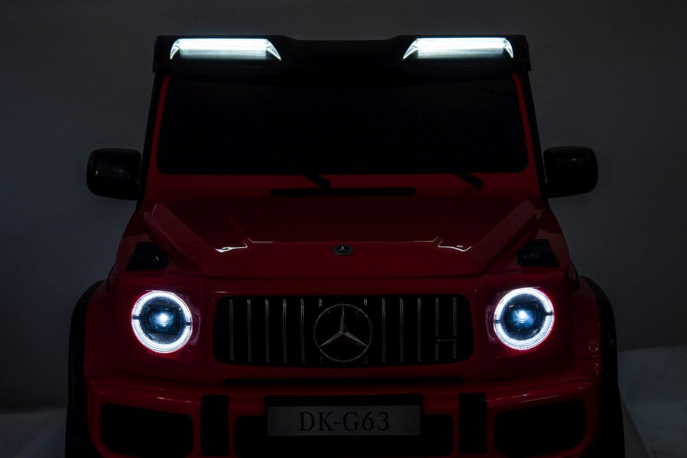 Mercedes G63 XXL crveni - auto na akumulator