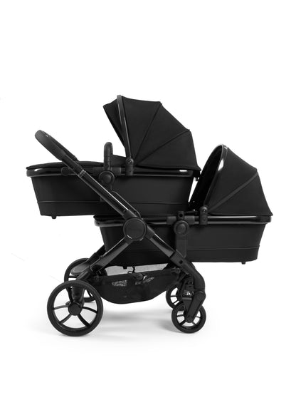 iCandy Peach 7 kolica za blizance 2u1, Black Edition