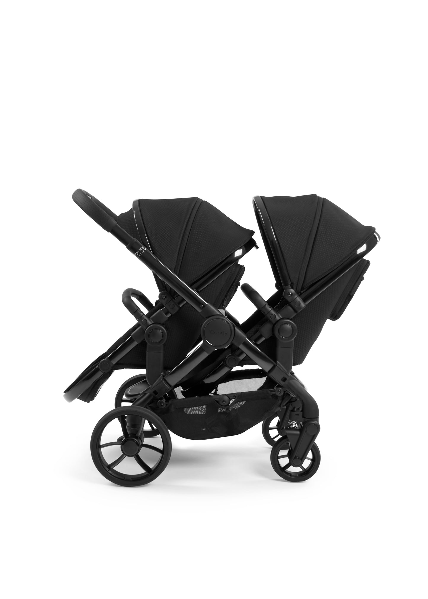 iCandy Peach 7 kolica za blizance 2u1, Black Edition