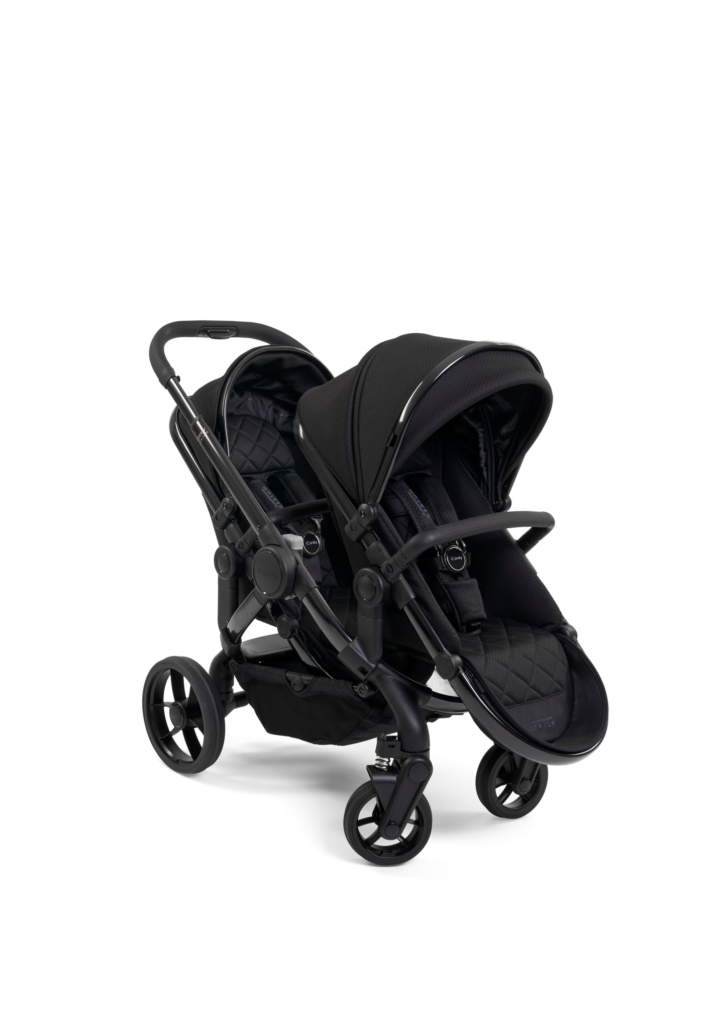 iCandy Peach 7 kolica za blizance 2u1, Black Edition