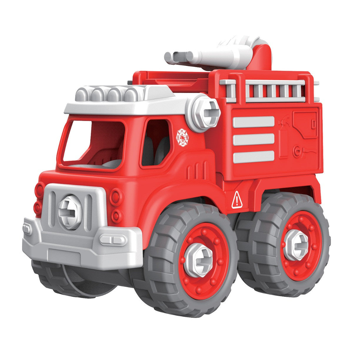 Edushape igračka Truck-O-Bot 5u1 Fire Rescue - crvena