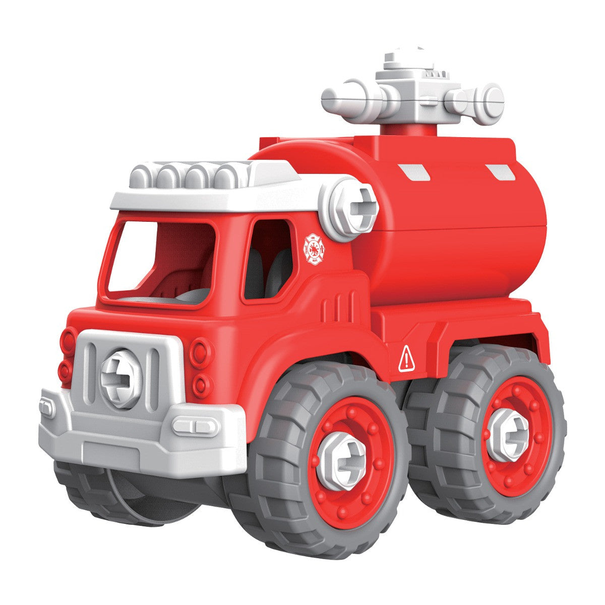 Edushape igračka Truck-O-Bot 5u1 Fire Rescue - crvena