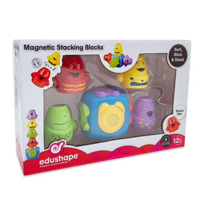 Edushape igračka Sticking Stackers Magnetic Block