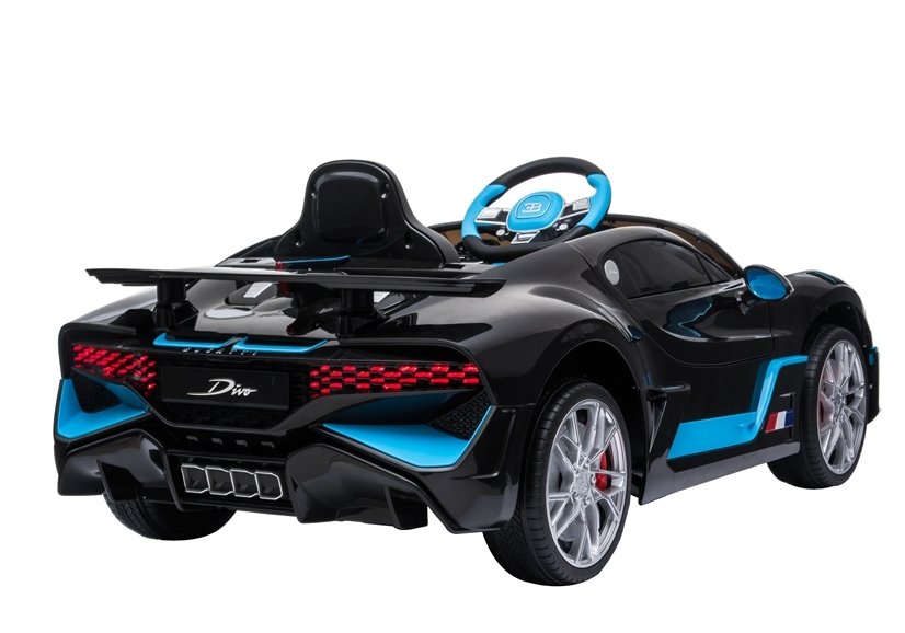 Bugatti Divo crni lakirani - auto na akumulator