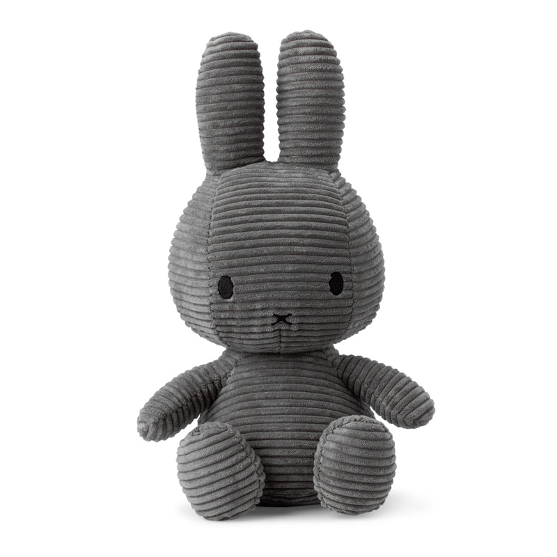 Miffy Corduroy Grey - 33 cm