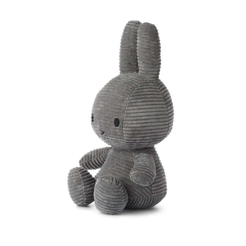 Miffy Corduroy Grey - 33 cm