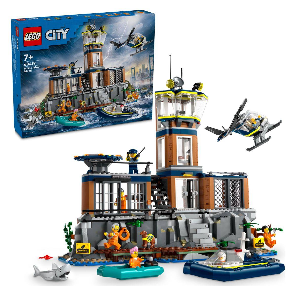 LEGO® CITY Zatvor na otoku