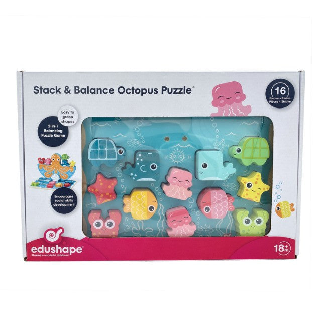 Edushape puzzle Stack & Balance Octopus