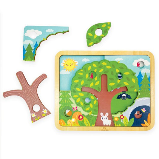 Edushape puzzle Who's Hiding In the Woods?