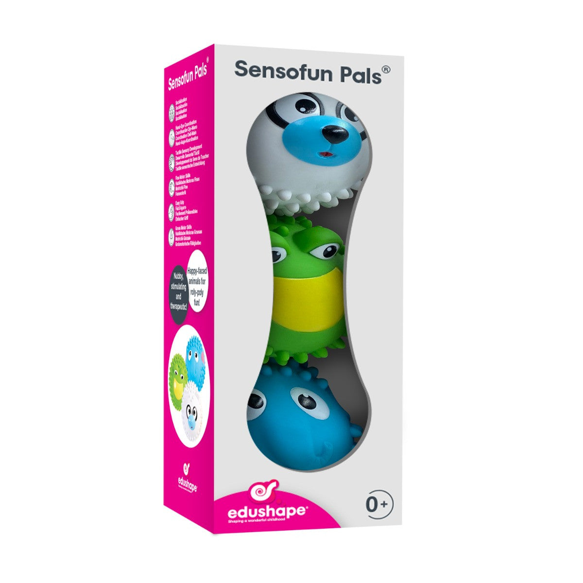 Edushape loptice Sensory Pals - 3 kom