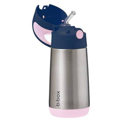 b.box Termo bočica sa slamkom, 350ml – indigo rose