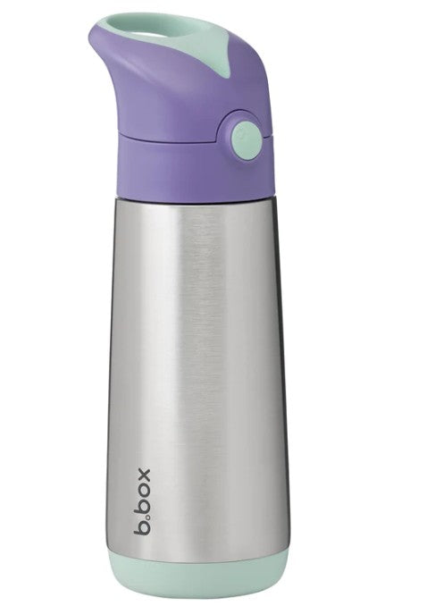 b.box Termo bočica sa slamkom, 500ml – lilac pop