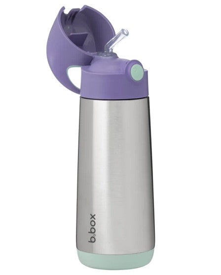 b.box Termo bočica sa slamkom, 500ml – lilac pop