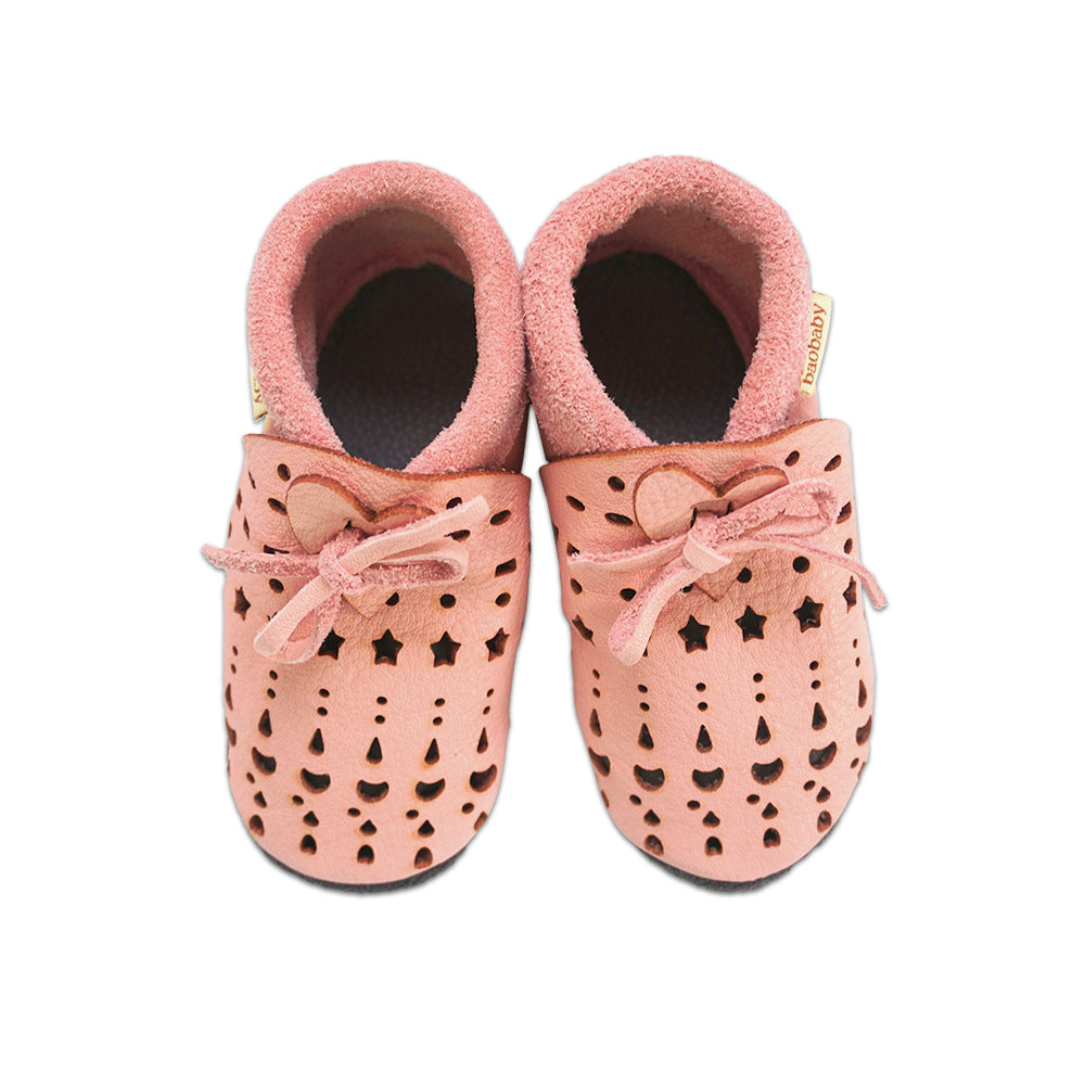 Baobaby mekane dječje cipelice, Dots pink