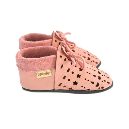 Baobaby mekane dječje cipelice, Dots pink