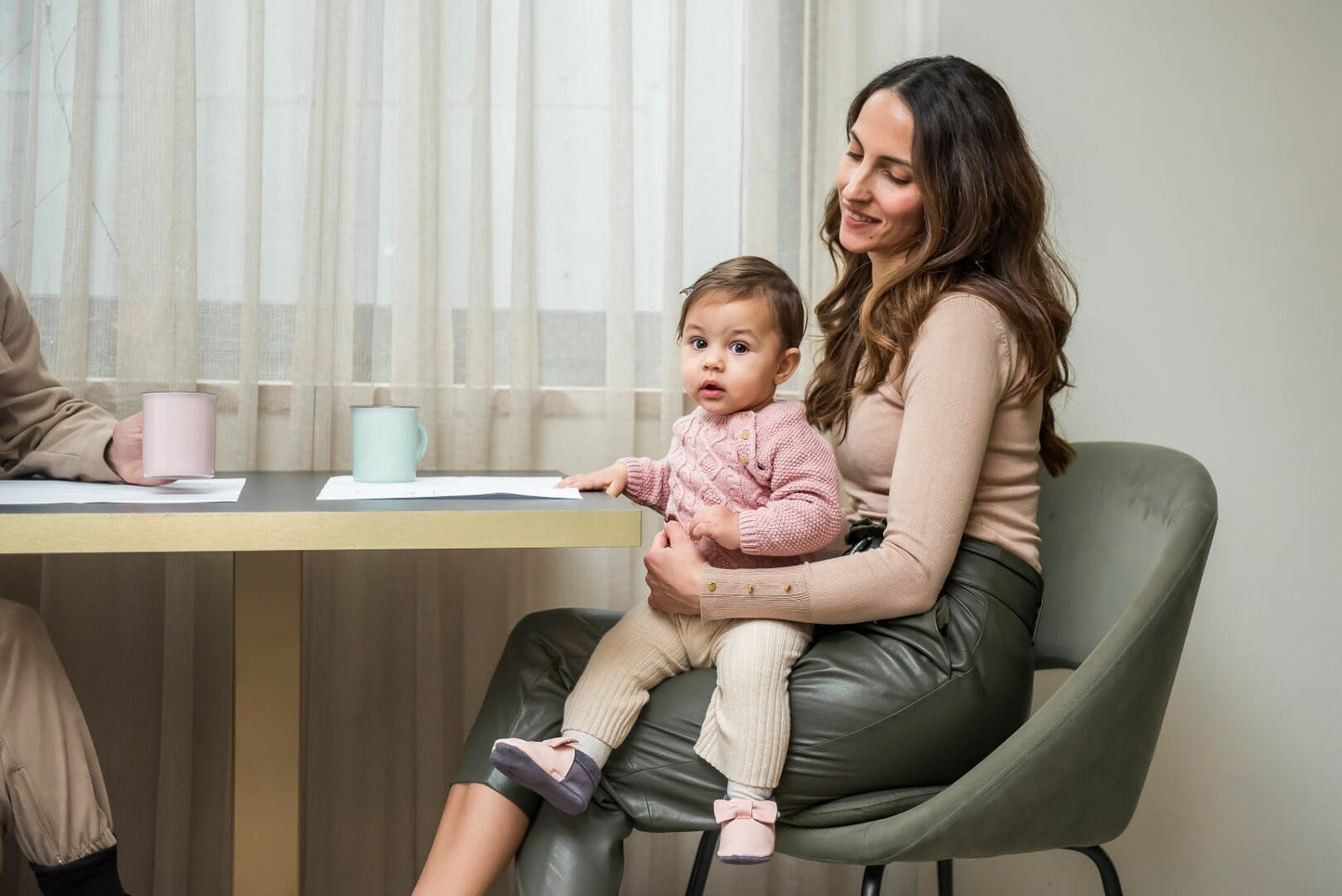 Baobaby mekane dječje cipelice, Piruetice pink