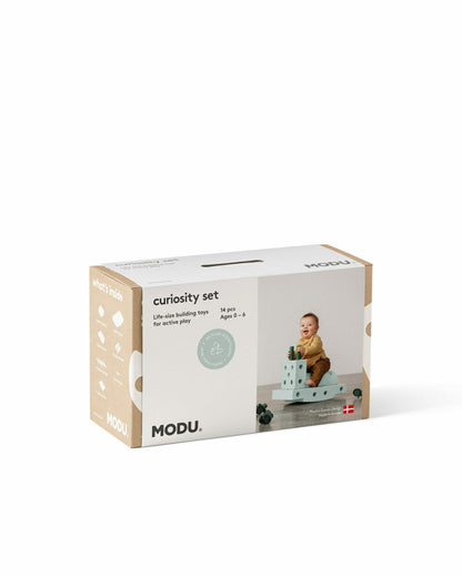 MODU Curiosity set, Ocean Mint/Forest Green