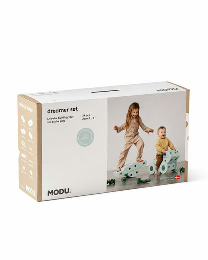 MODU Dreamer set, Ocean Mint/Forest Green