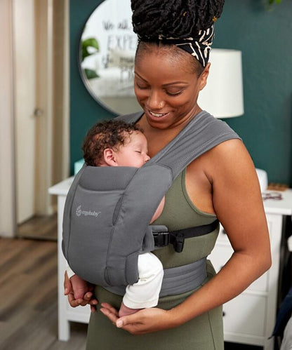 Ergobaby Embrace Soft Air Mesh nosiljka, Crna