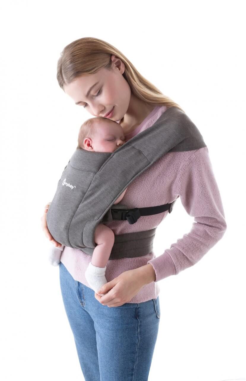 Ergobaby Embrace nosiljka, Heather Grey, siva