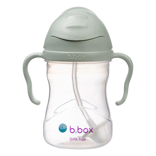 b.box Sippy cup bočica sa slamkom – sage