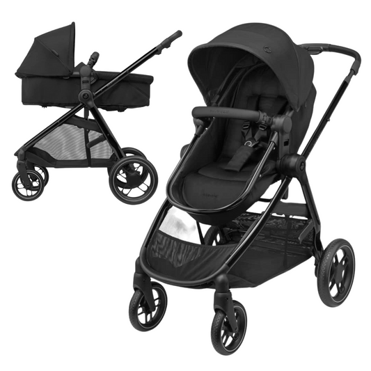 MAXI-COSI KOLICA 2u1 ZELIA3 LUXE + Košara - Twillic Black