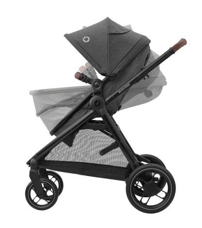 MAXI-COSI Kolica 3u1 ZELIA S TRIO + Košara + Autosjedalica - Dark Grey