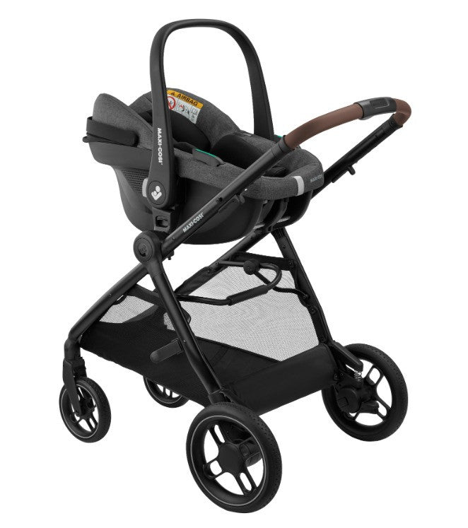 MAXI-COSI Kolica 3u1 ZELIA S TRIO + Košara + Autosjedalica - Dark Grey