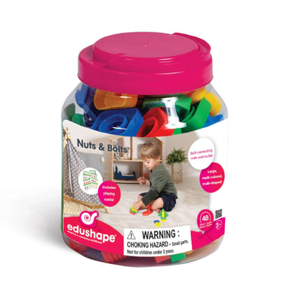 Edushape kocke Nuts & Bolts - 48 kom