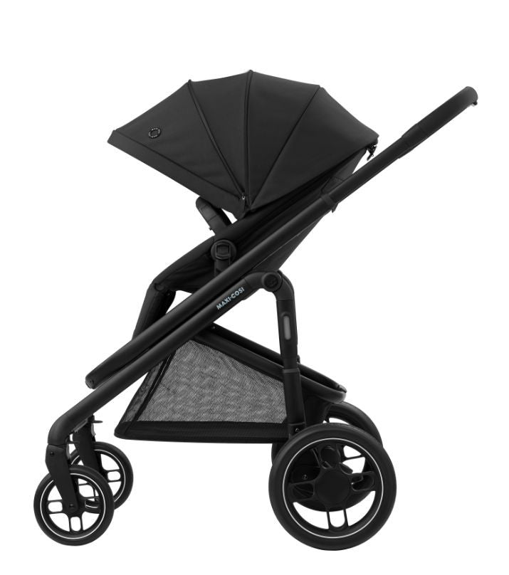 MAXI-COSI Kolica 2u1 PLAZA PLUS + Košara - Essential Black