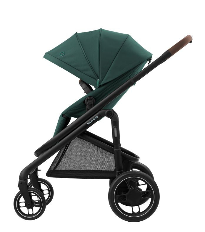 MAXI-COSI Kolica 2u1 PLAZA PLUS + Košara - Essential Green