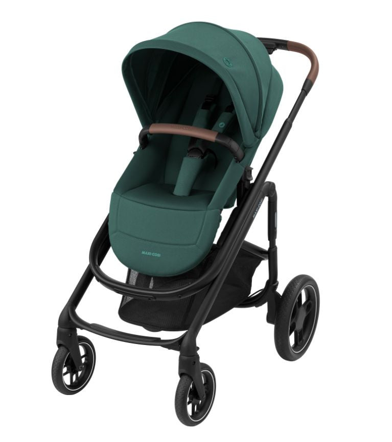 MAXI-COSI Kolica 2u1 PLAZA PLUS + Košara - Essential Green