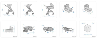 MAXI-COSI Kolica 2u1 PLAZA PLUS + Košara - Essential Graphite