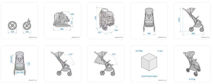 MAXI-COSI Kišobran Kolica SOHO - Essential Graphite