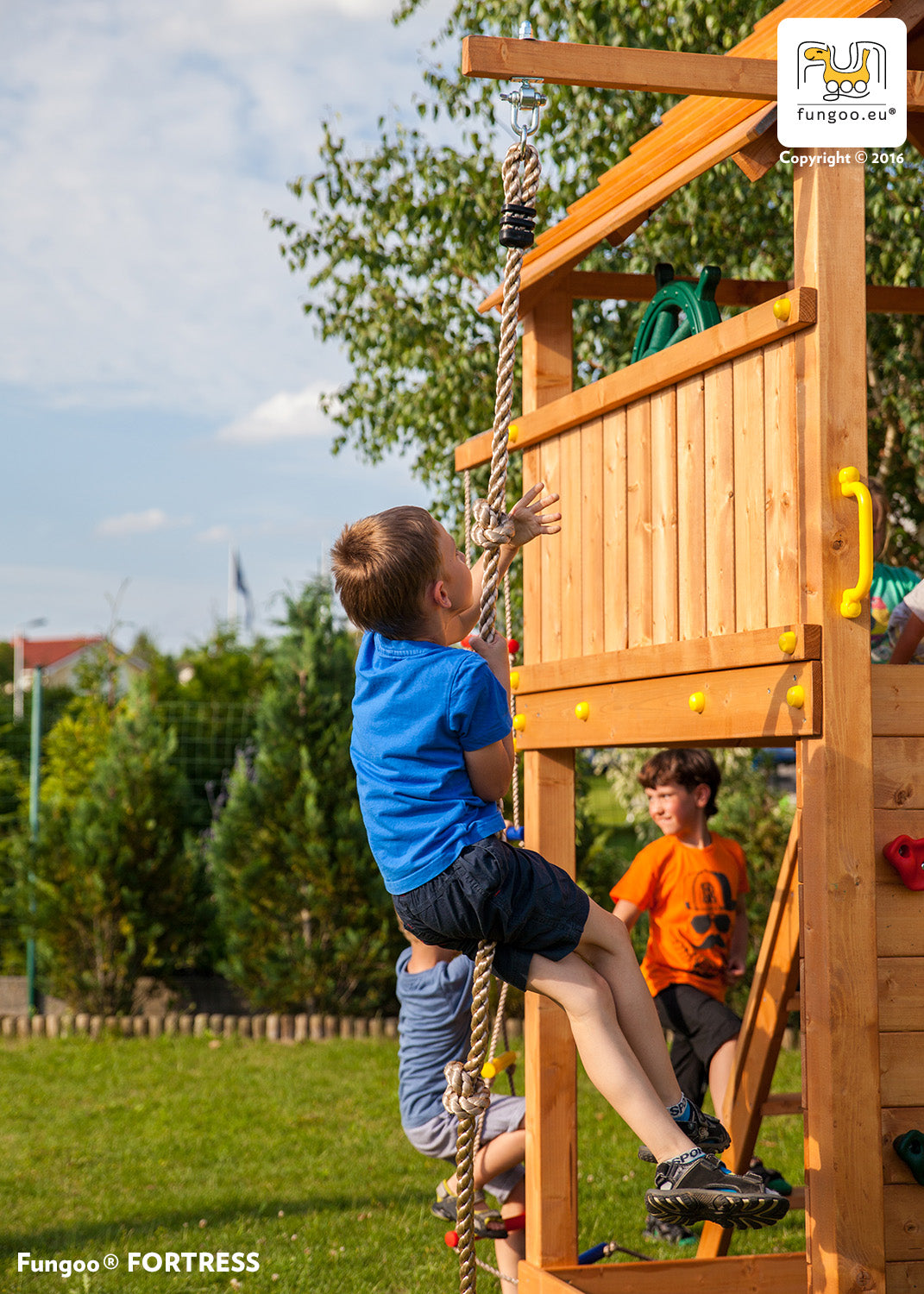 Maxi set FUN GYM - drveno dječje igralište